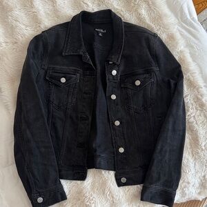 J. Crew Black Jean Jacket